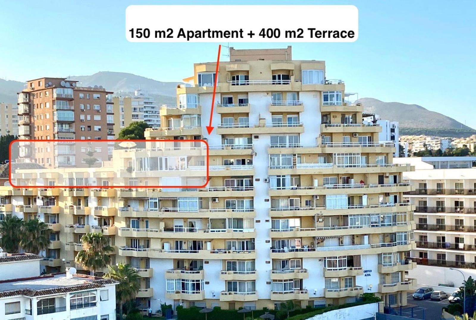 550 M2 Luxury Penthouse - Jacuzzi, Golf & Beach Benalmadena Exterior photo