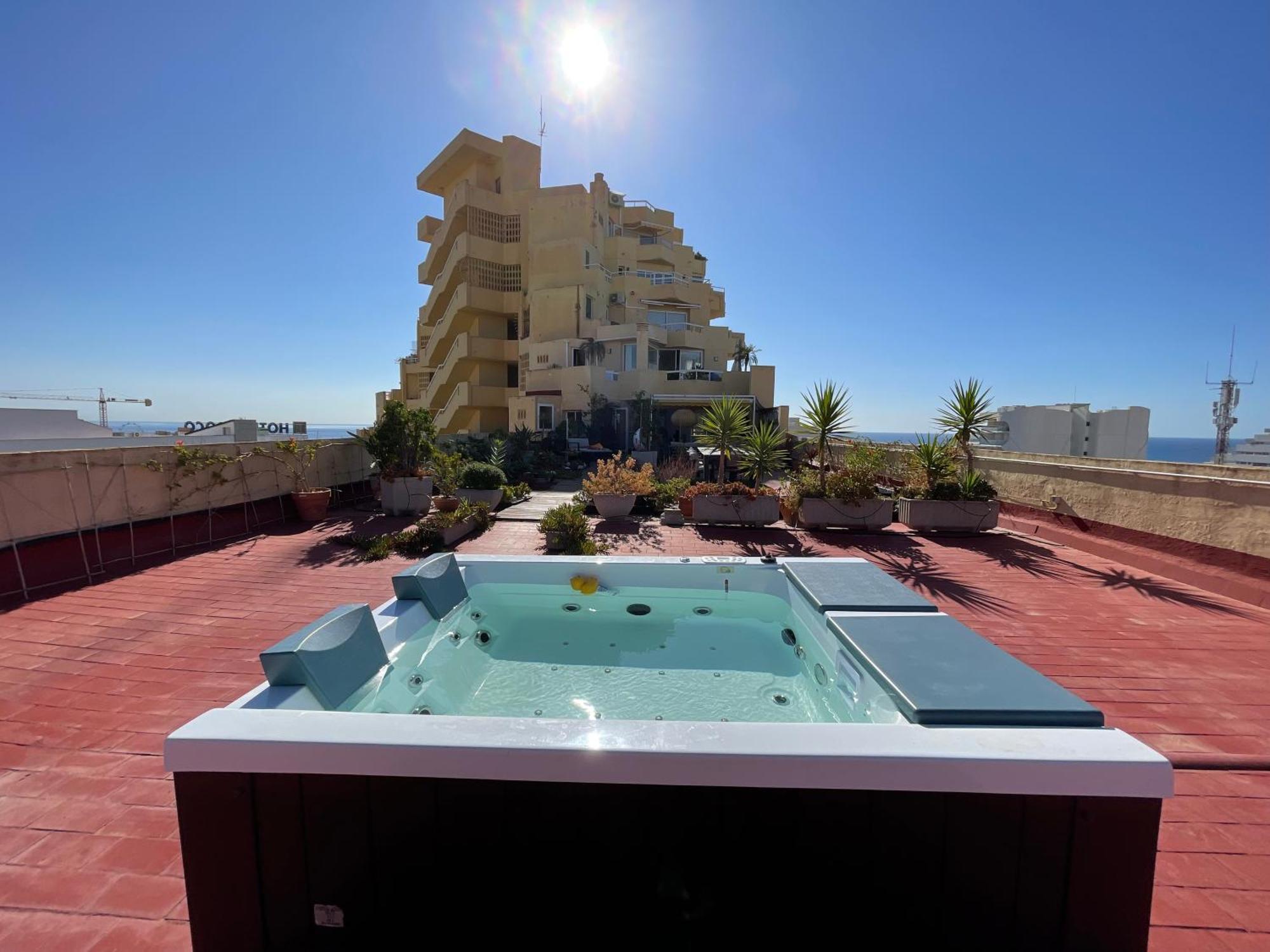 550 M2 Luxury Penthouse - Jacuzzi, Golf & Beach Benalmadena Exterior photo